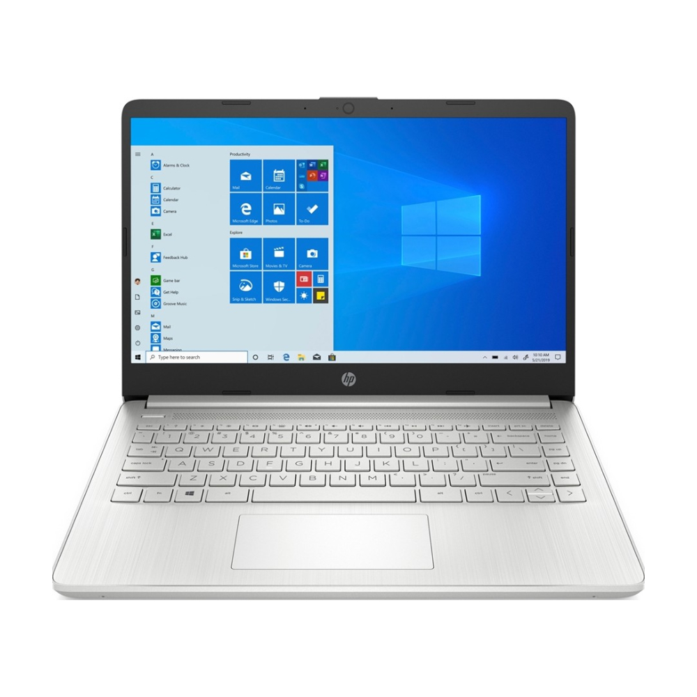 Ноутбук HP 14-DQ1059WM, 14, 8 ГБ/256 ГБ, i5-1035G1, UHD Graphics, серебристый, английская клавиатура ноутбук hp laptop 14 dq0055dx 14 4гб 64гб intel celeron n4120 intel uhd graphics синий английская клавиатура
