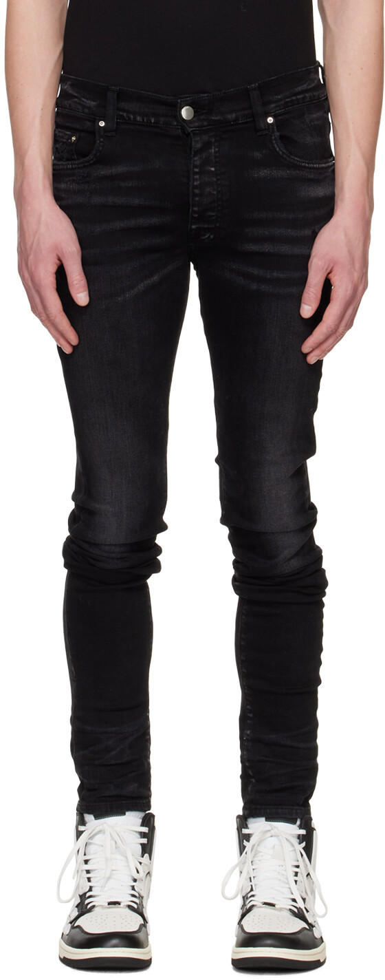 

Черные джинсы стек AMIRI