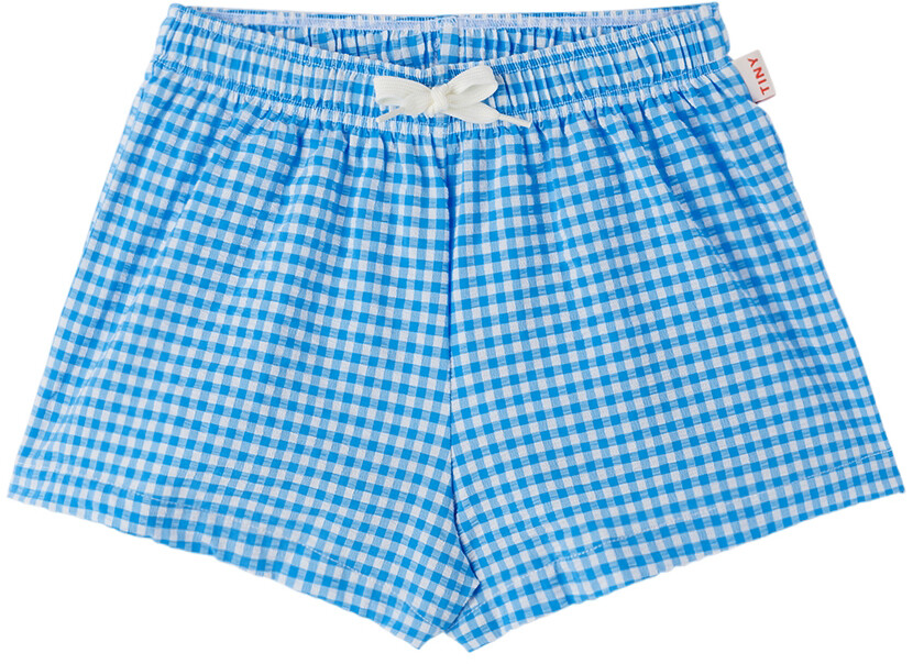 

Голубые шорты для плавания Vichy TINYCOTTONS