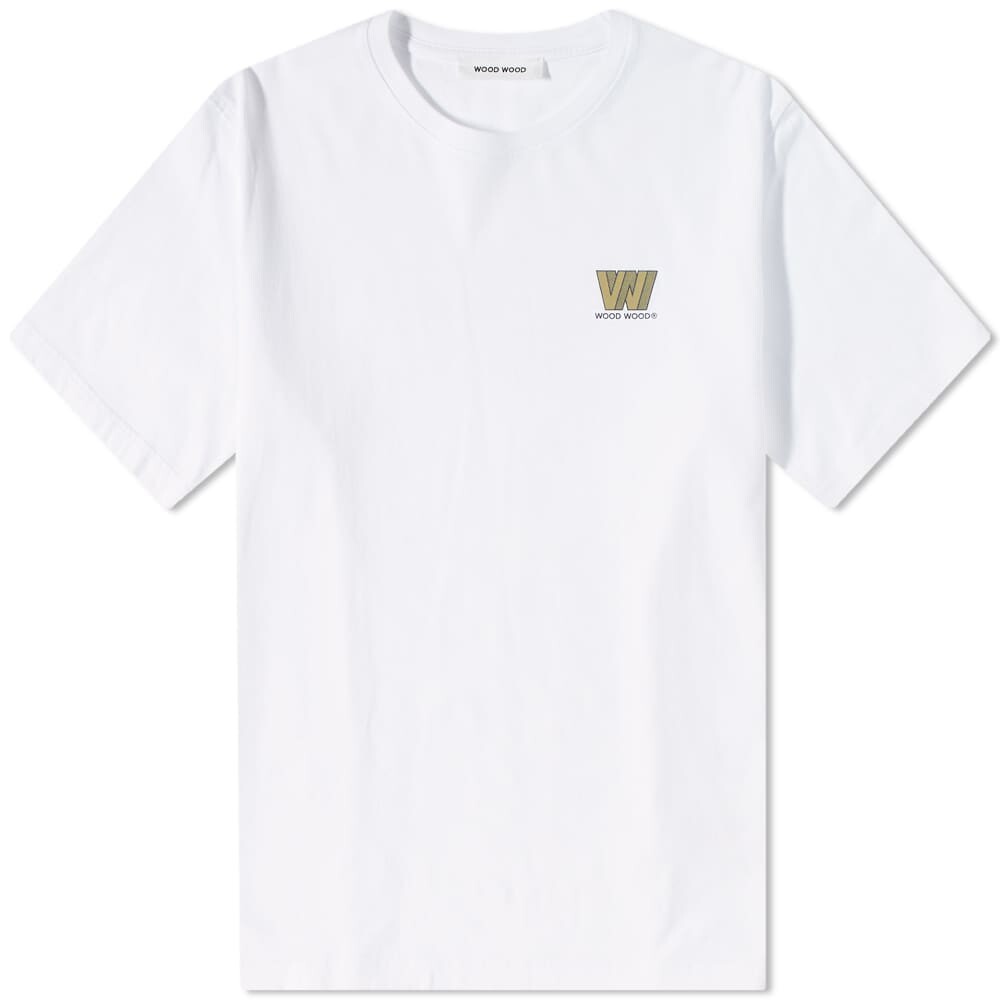 

Футболка Wood Wood Sami Logo Tee, Белый