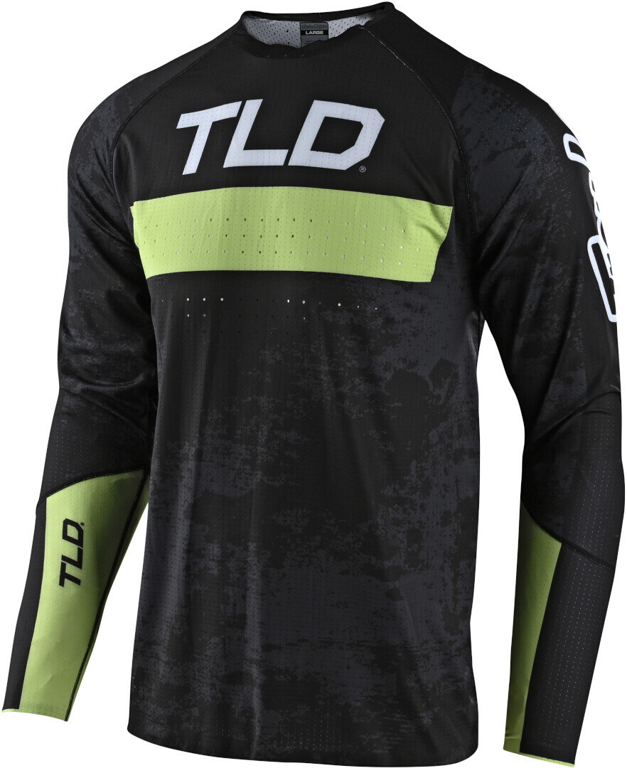 

Джерси Troy Lee Designs Sprint Ultra Grime для велосипеда, черно-зеленые