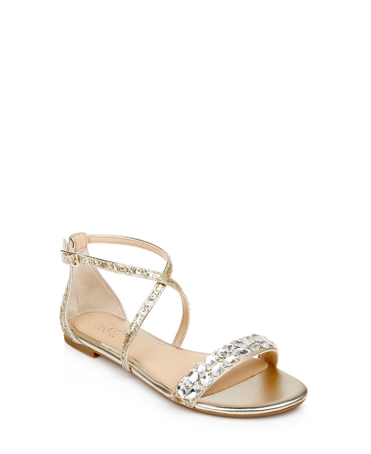 

Женские вечерние сандалии Osome Jewel Badgley Mischka, золотой