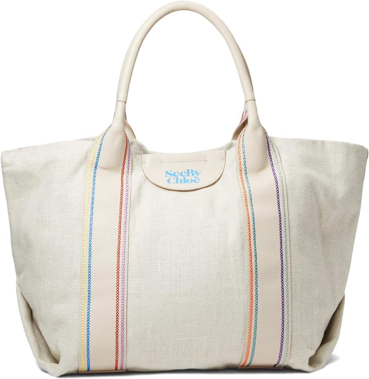 

Сумка See by Chloe Laetizia Tote, цвет Cement Beige 1