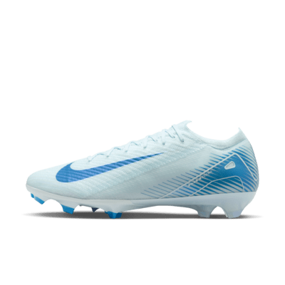 

Бутсы Nike Mercurial Vapor 16 Elite FG Low-Top Soccer Cleats, цвет Glacier Blue/Blue Orbit