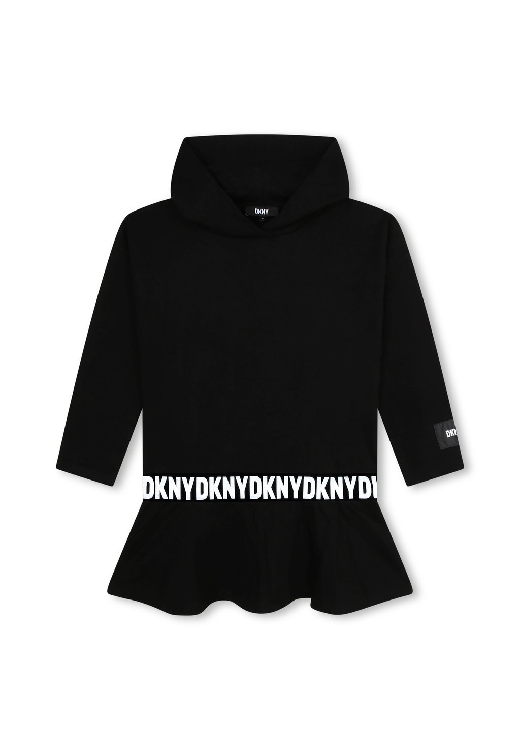 Платье из джерси DKNY, цвет black