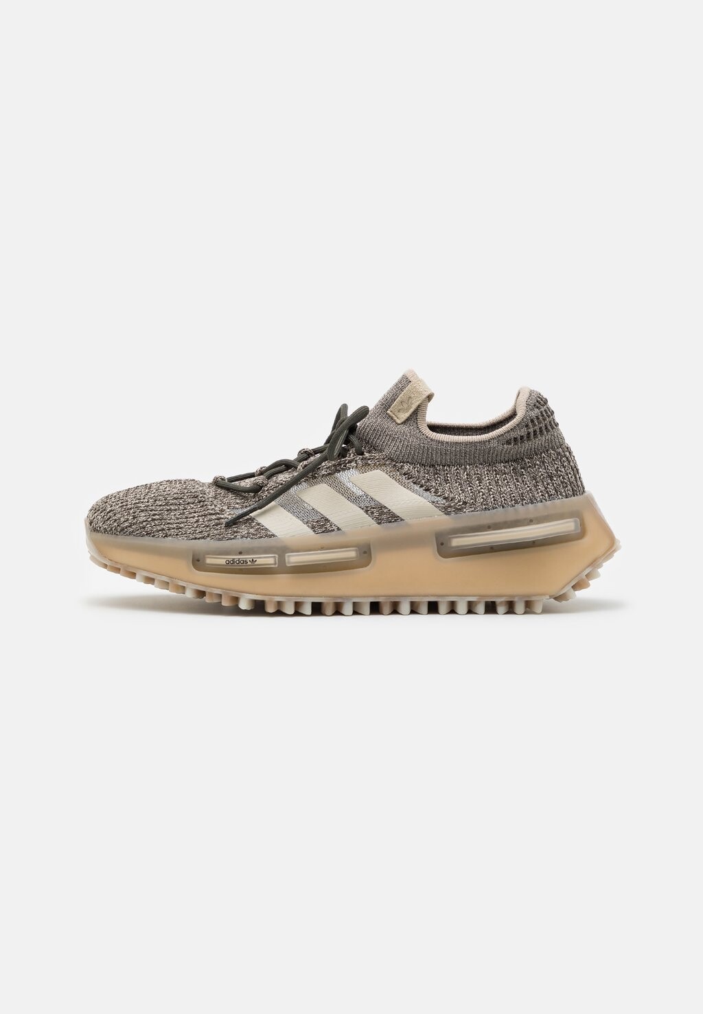

Кроссовки adidas Originals NMD_S1, цвет beige/shadow olive/better scarlet