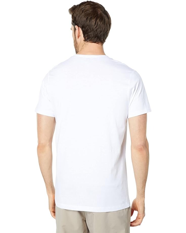

Рубашка U.S. POLO ASSN. Short Sleeve Small Pony Solid Henley Knit Shirt, белый