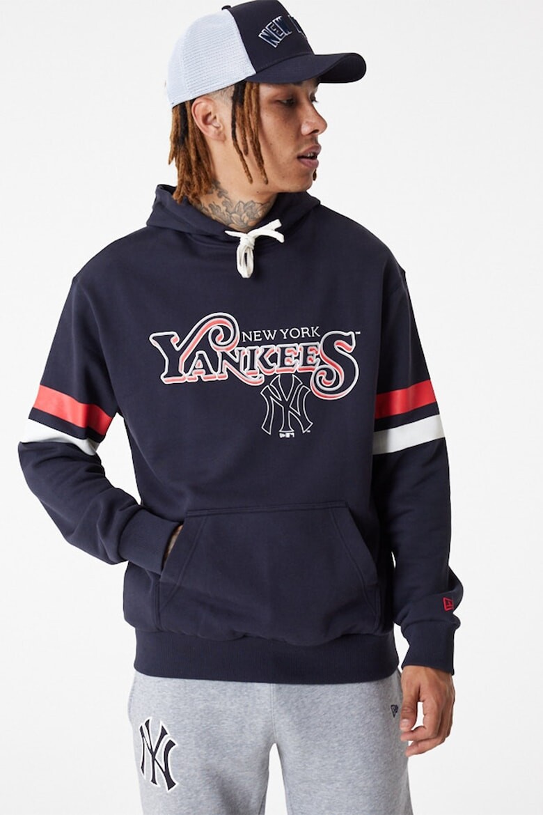 

Толстовка свободного кроя с принтом New York Yankees New Era, красный