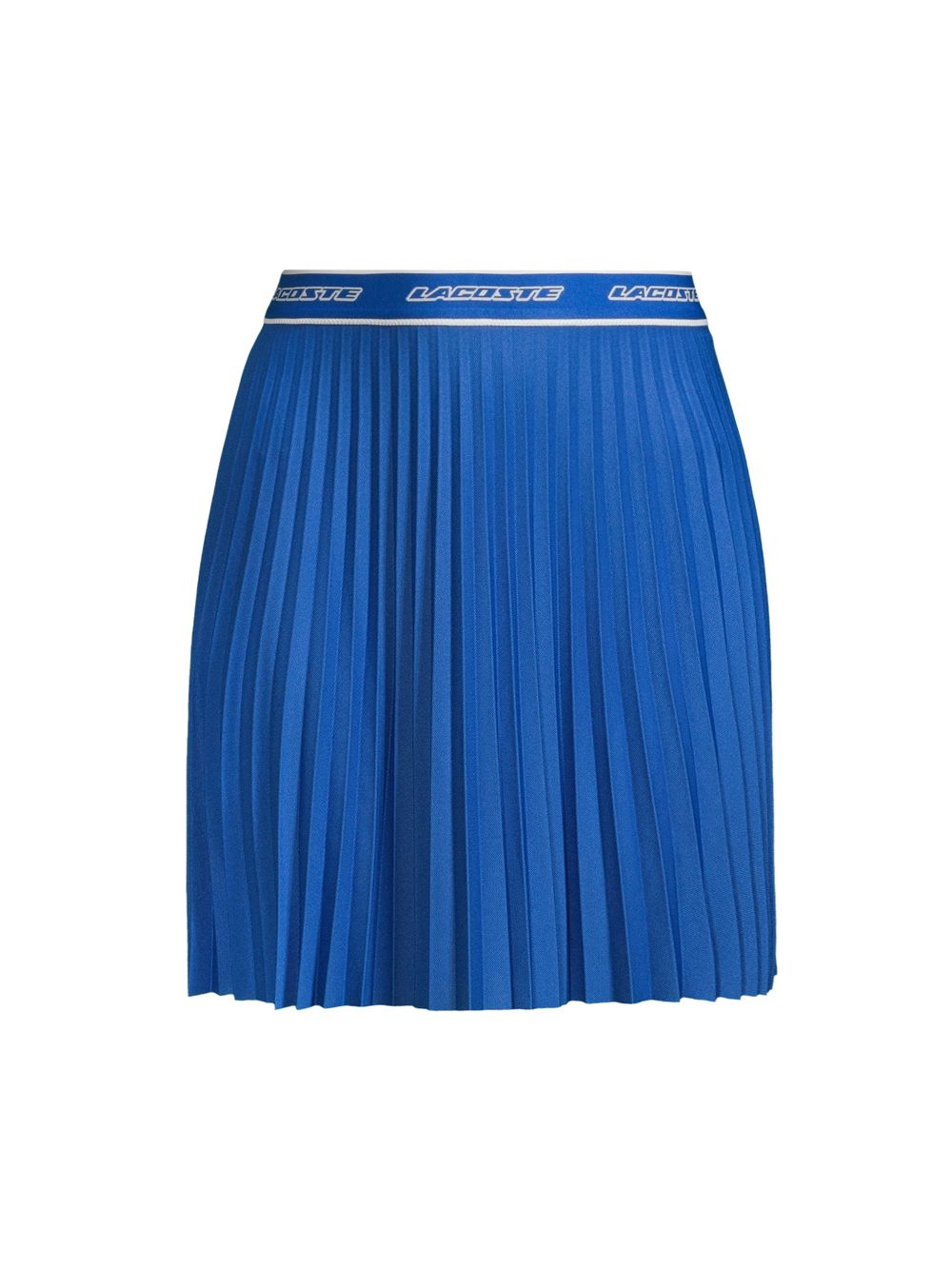 цена Плиссированная теннисная юбка с логотипом Lacoste, синий