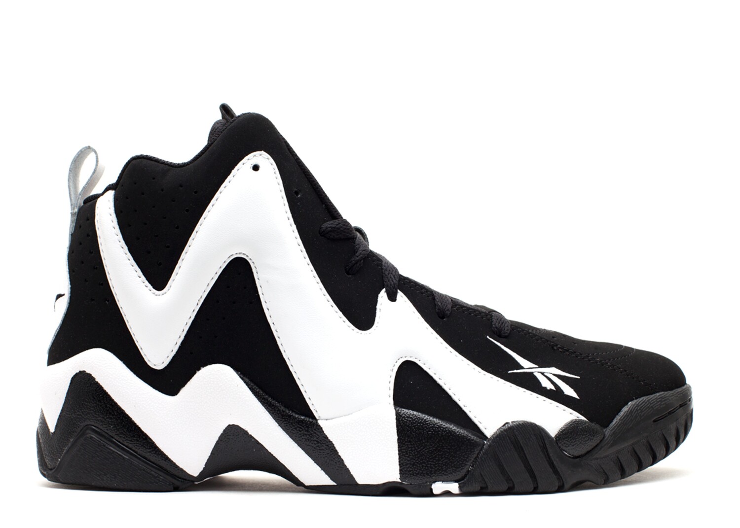 Кроссовки Reebok Kamikaze 2 Retro 'Black White' 2013, черный