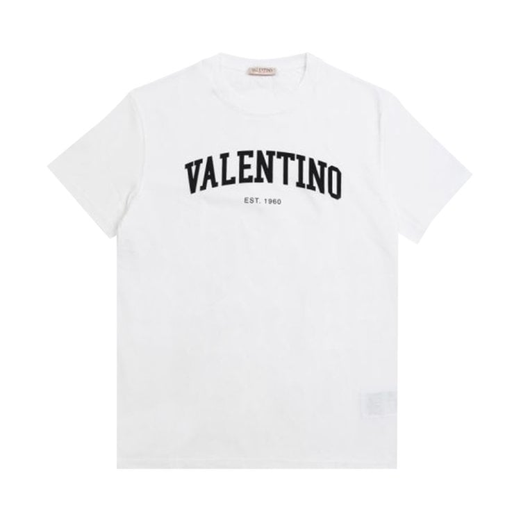 Футболка Valentino Logo Detail T-Shirt 'White', белый - фото