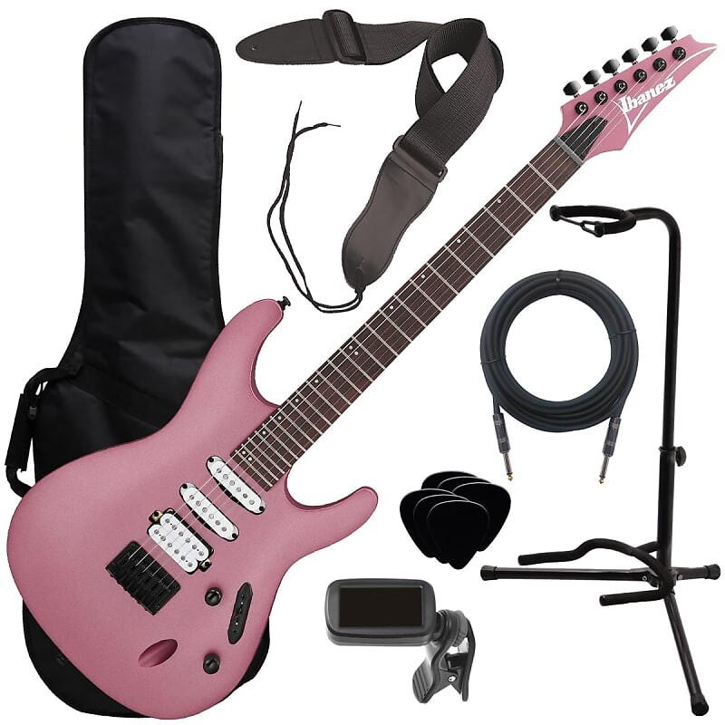 

Электрогитара Ibanez S561 S Standard - матовый розовый металлик STAGE ESSENTIALS BUNDLE