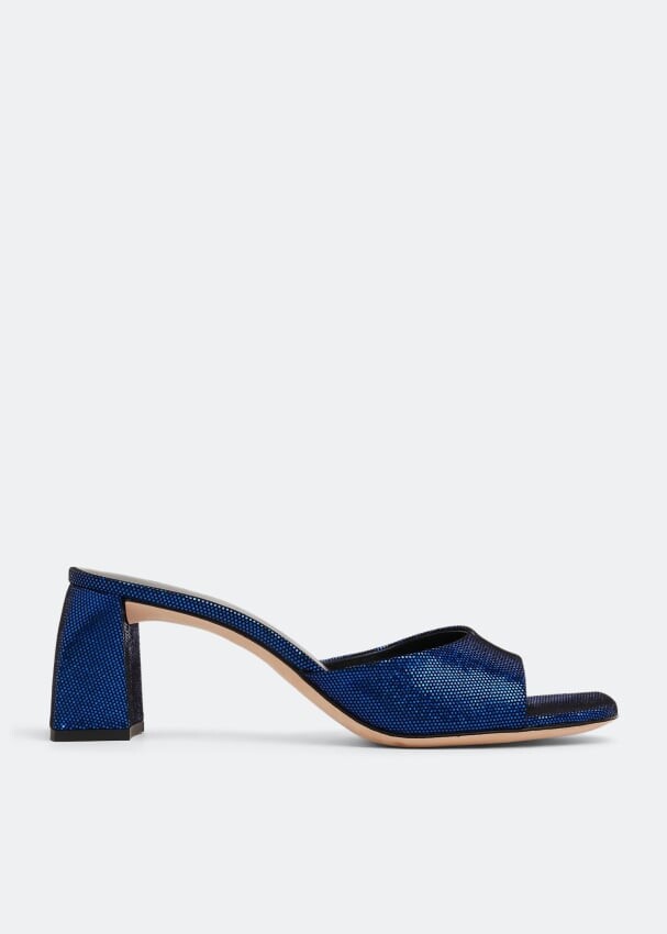 

Мюли BY FAR Romy mules, синий
