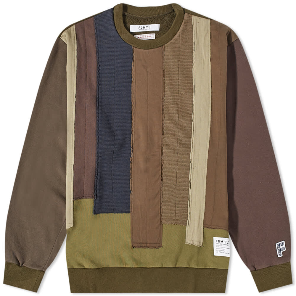 

Толстовка FDMTL Obi Strip Crew Sweat, Коричневый
