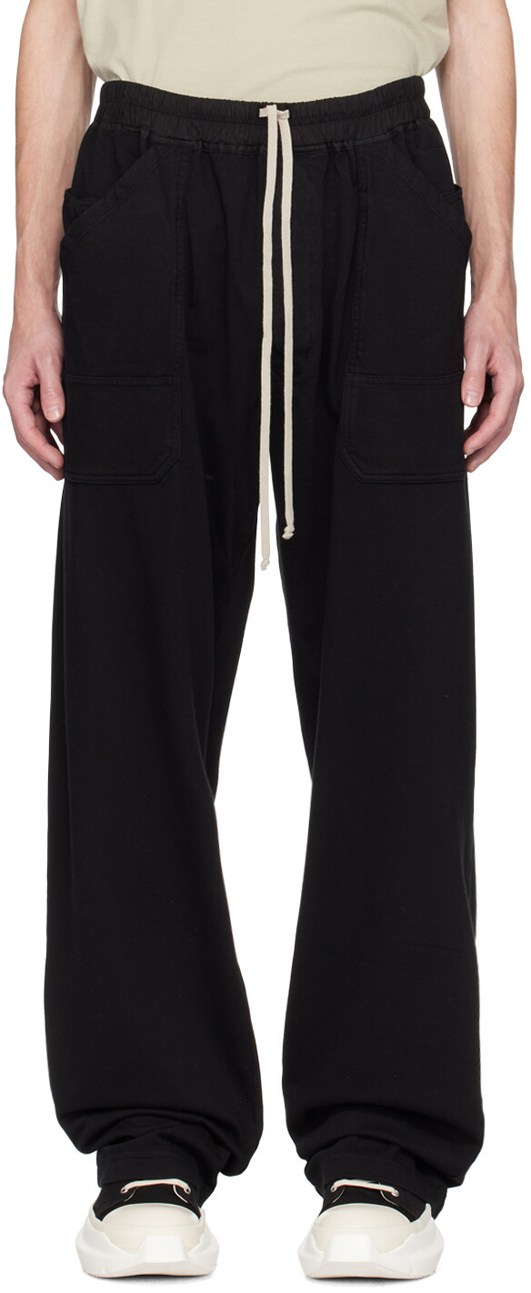 

Черные спортивные штаны MT с кулиской Rick Owens Drkshdw