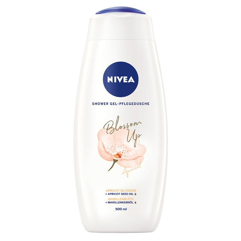 

Nivea Гель для душа питательный Blossom Up Цветы цветущего абрикоса 500мл