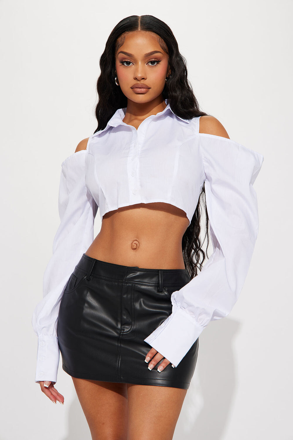 

Топ Fashion Nova MT6603FN, белый