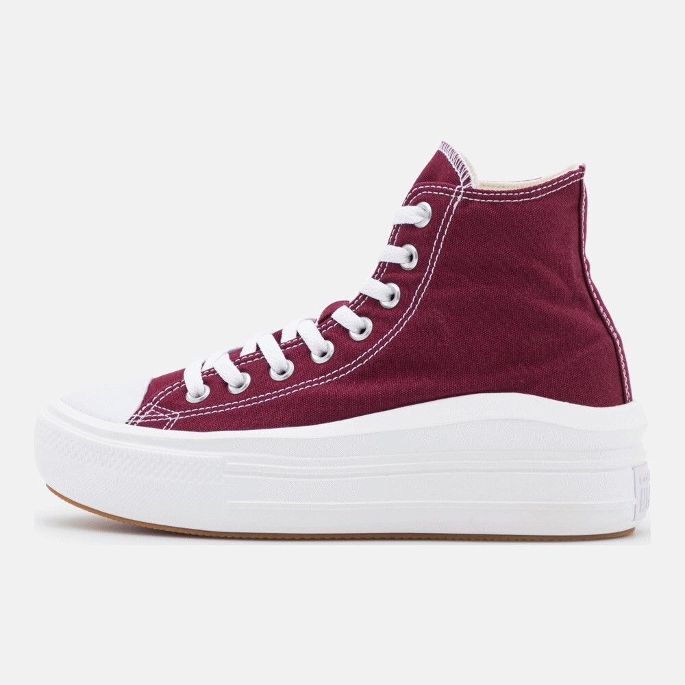 

Кроссовки Converse Chuck Taylor All Star Move, dark beetroot/white/white