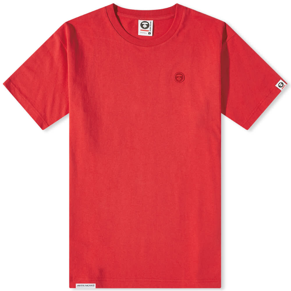 

Футболка AAPE Now Embroidered Badge Tee
