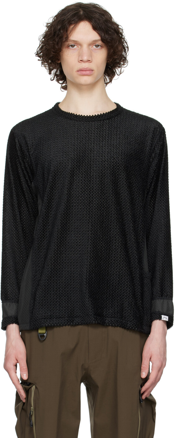 

Черная двусторонняя футболка с длинным рукавом CMF Outdoor Garment