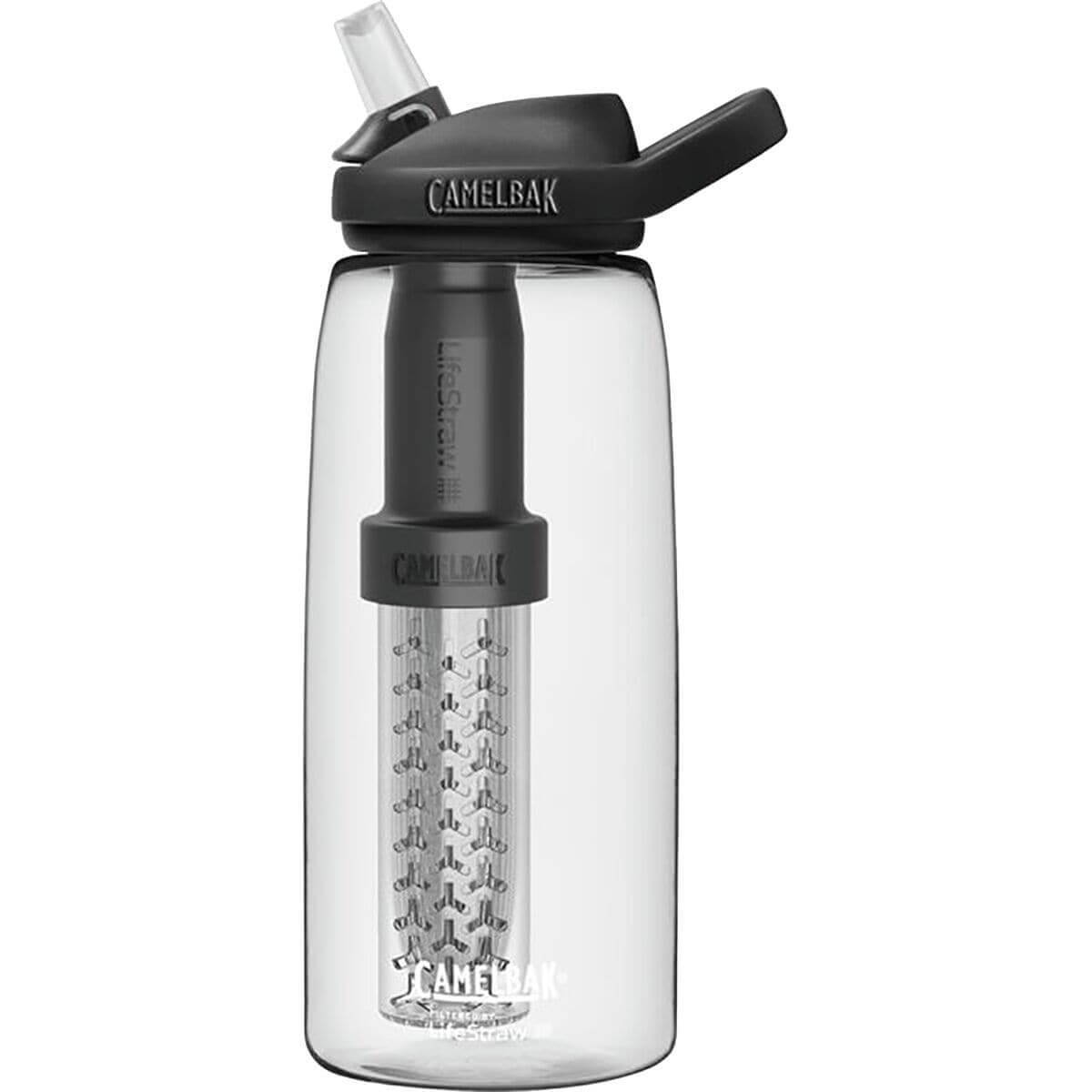 Бутылка для воды с системой фильтрации CamelBak & LifeStraw Eddy+ 950 мл, черный