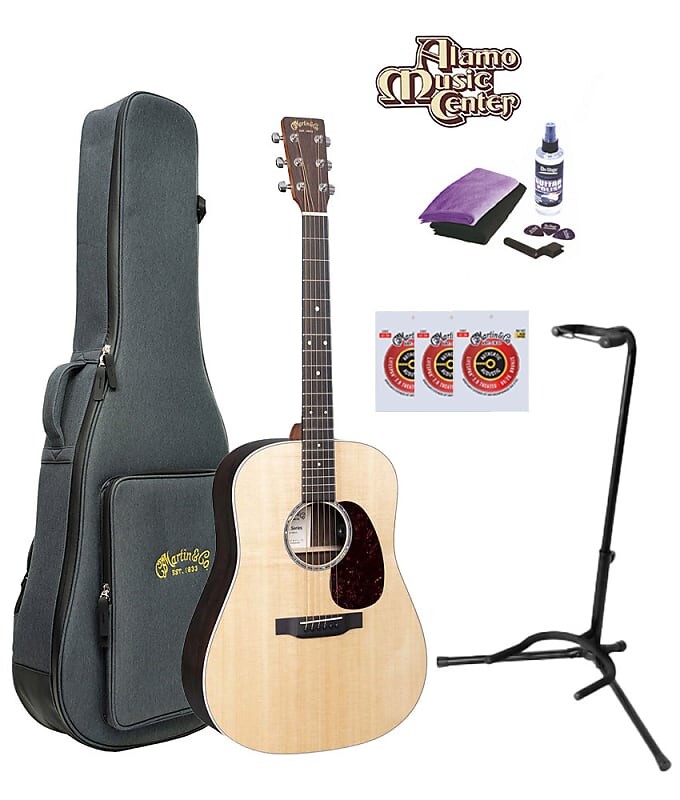 

Комплект акустической электрогитары Martin D-13E Spruce/Ziricote Martin D-13E Spruce/ -Electric Guitar Bundle