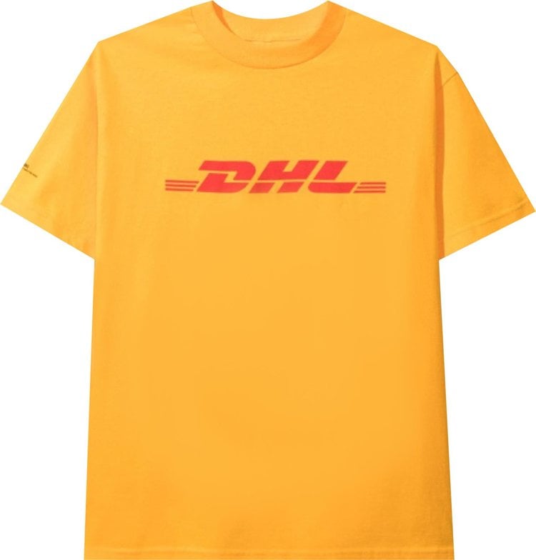 Футболка Anti Social Social Club x DHL Tee 'Gold', золотой - фото