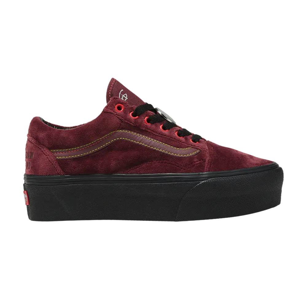 

Ботинки Disney x Old Skool Stackform Vans, красный