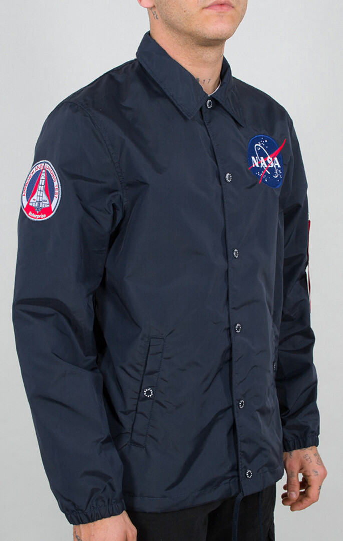 

Куртка Alpha Industries NASA Coach, темно-синяя