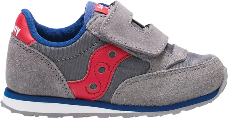 

Кроссовки Saucony Jazz Hook & Loop Big Kid Grey Red, серый