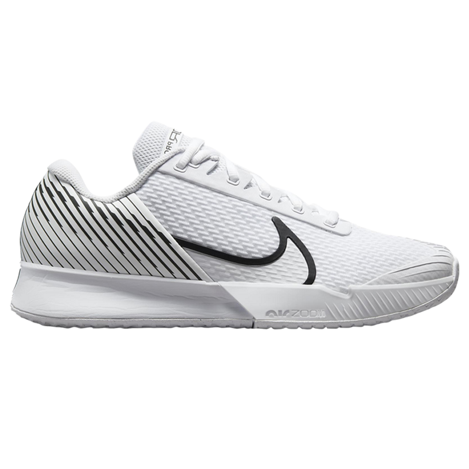 Кроссовки Nike Court Air Zoom Vapor Pro 2 HC 'White Black', Белый кроссовки lacoste court master pro black