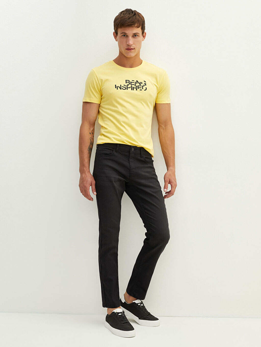 

Мужские джинсовые брюки 750 Slim Fit LCW Casual