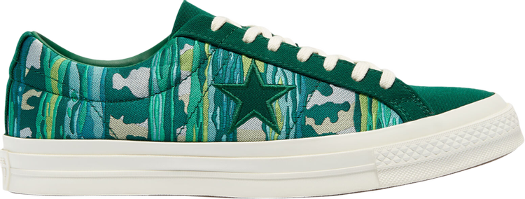 Кроссовки Converse One Star Low The Great Outdoors - Midnight Clover, зеленый