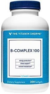 

Витамины группы B The Vitamin Shoppe B-Complex 100, 300 мягких капсул