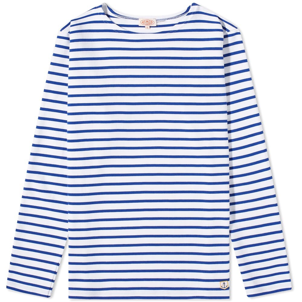 

Футболка Armor-Lux Long Sleeve Houat Mariniere Tee, Синий