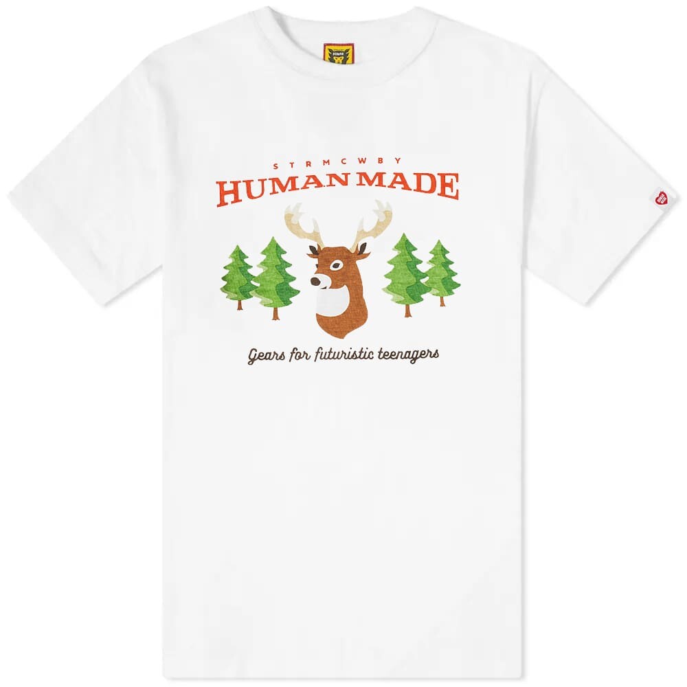 

Футболка Human Made Deer Tee, Белый