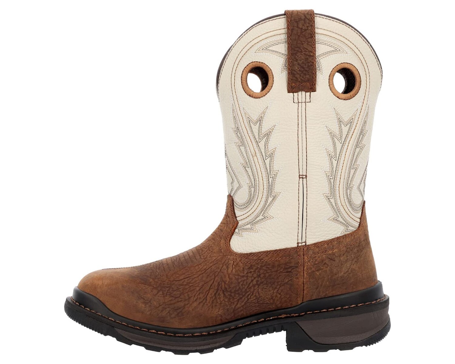 

Ботинки Rams Horn 11" Western Comp Toe Rocky, слоновая кость