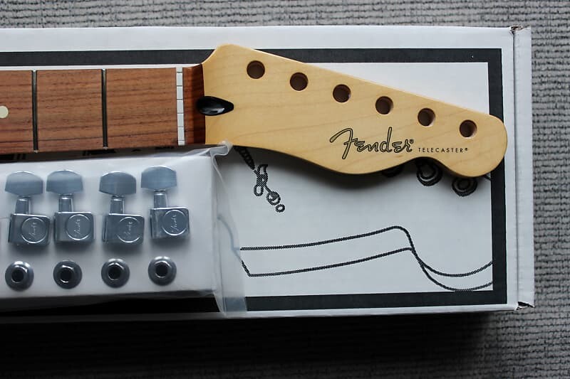 

Fender Sub-Sonic 27-дюймовый Baritone Telecaster Neck & Tuners PF # 208 099-0432-921 Fender Sub-Sonic 27" Baritone Telecaster Neck