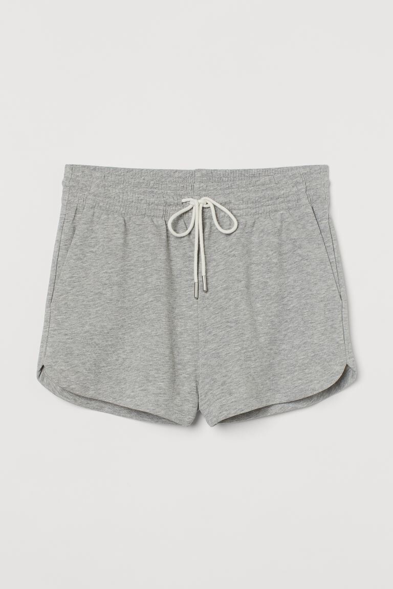 

Спортивные шорты H&M, светло-серый меланж