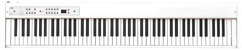 

Korg D1 88-клавишное сценическое пианино / контроллер (белый) D1WH