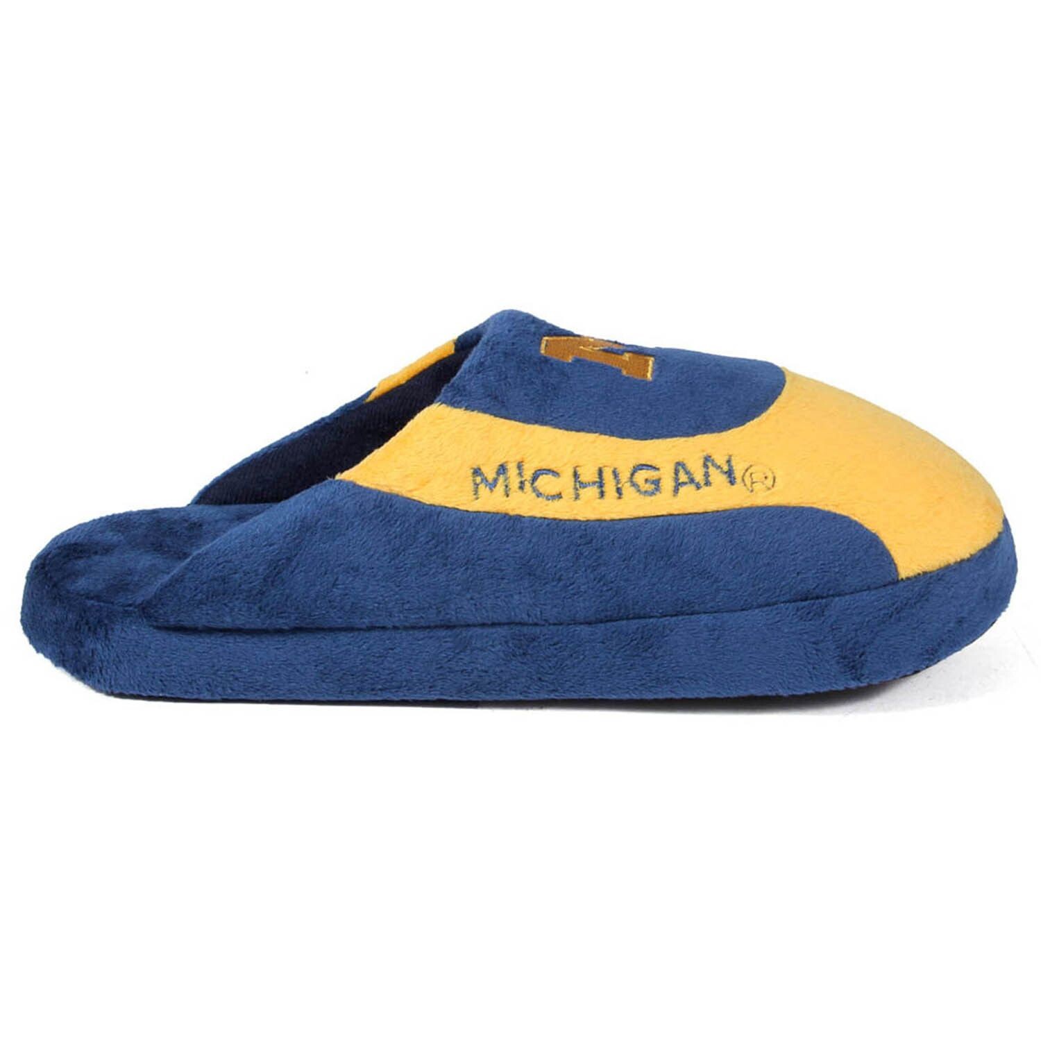 

Тапочки-слипоны унисекс Michigan Wolverines Low Pro Stripe NCAA
