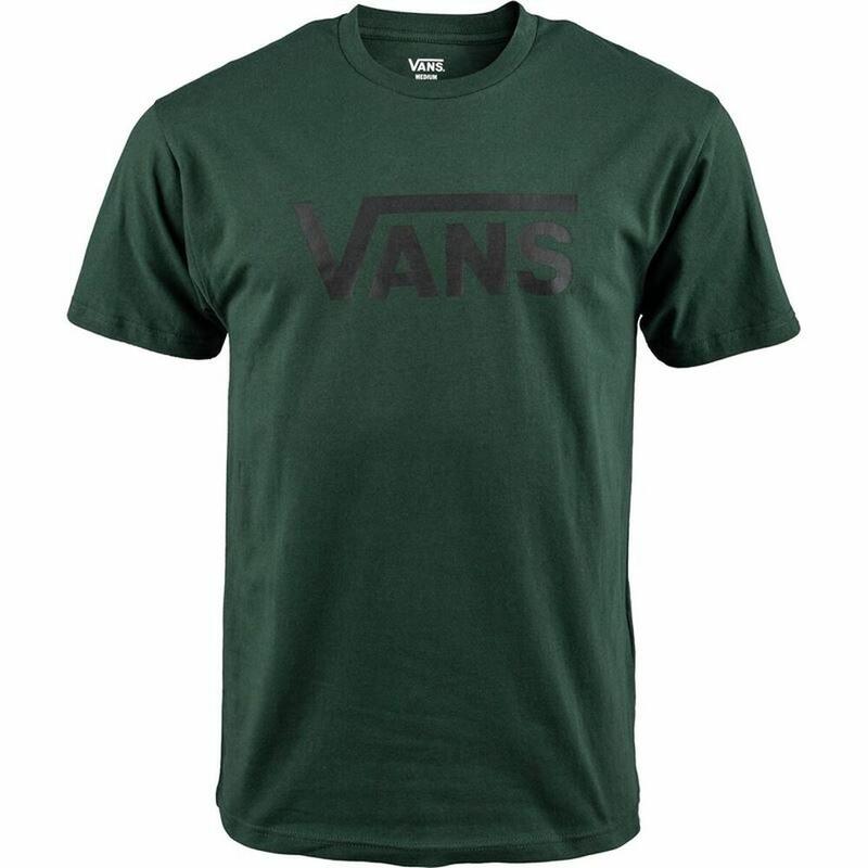 Мужская футболка с коротким рукавом Vans Drop VB M зеленая