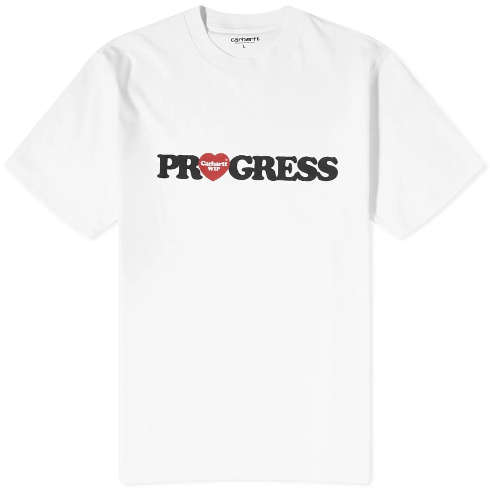 

Футболка Carhartt WIP Heart Progress, белый