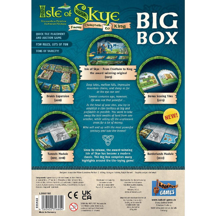 

Настольная игра Lookout Games Isle Of Skye - Big Box