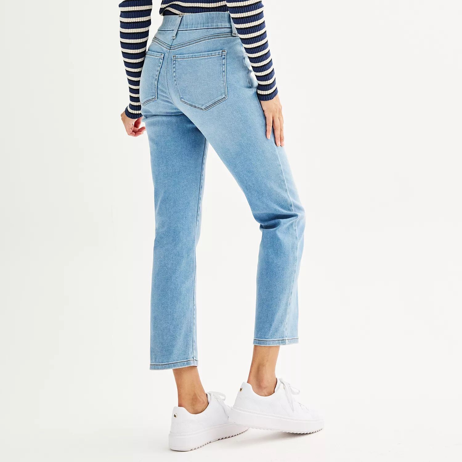 

Женские прямые джинсы без застежки со средней посадкой Nine West Nine West