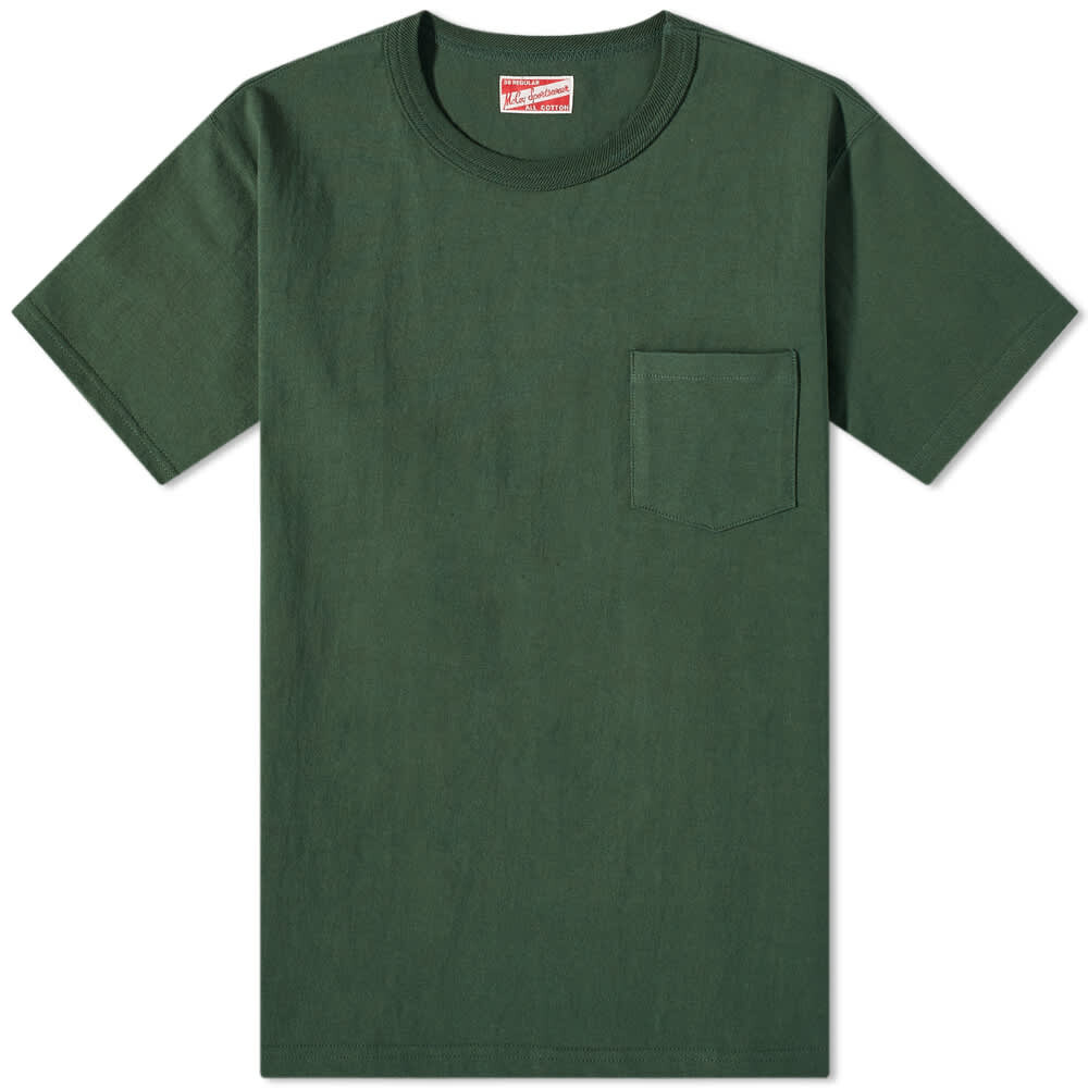 

Футболка The Real McCoys Joe McCoy Pocket Tee, Серый