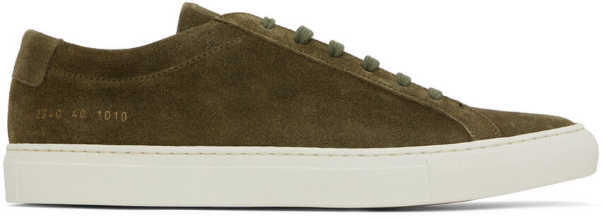 

Низкие кроссовки Achilles цвета хаки Common Projects