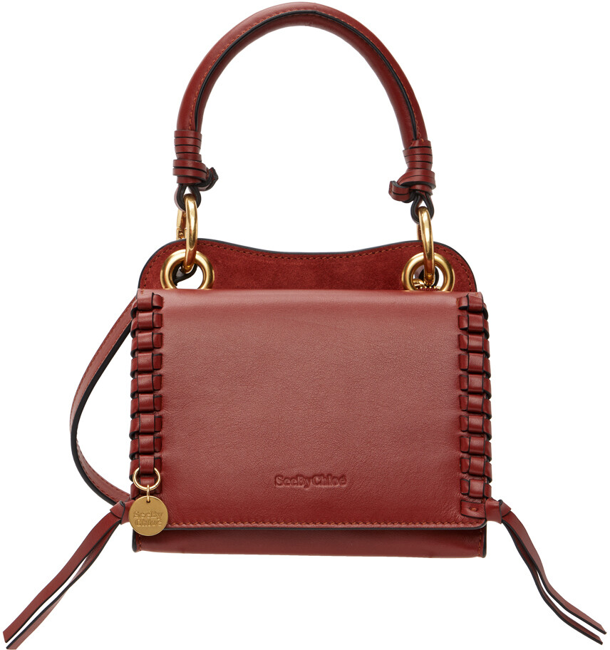 

Бордовая мини-сумка Тильда See by Chloé