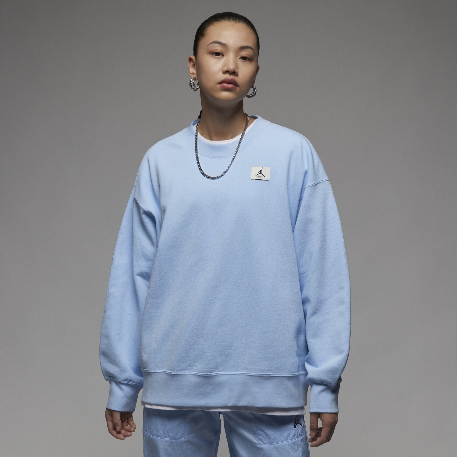 

Свитшот Nike Jordan Flight Women's Fleece, голубой, Синий