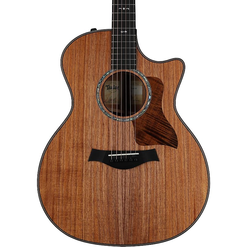 Электроакустическая гитара Taylor 724ce Koa (с футляром) Taylor 724ce Koa Acoustic-Electric Guitar (with Case) acoustic guitar sound pickup 12 hole microphone portable free opening amplifier speaker with clip for acoustic guitar